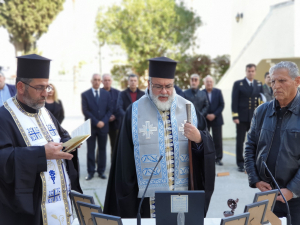 ΚΩΣ: Το Τρισάγιο στην μνήμη των Ηρώων του πολεμικού ναυτικού στα Ίμια και στην Κίναρο