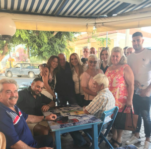 Συνεχίζει τις επαφές η Μίκα Ιατρίδη. ΦΩΤΟ
