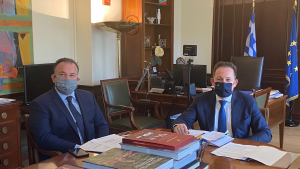 Ι. Παππάς: Συνάντηση με τον Αναπληρωτή Υπουργό Εσωτερικών για μελέτη αφαλάτωσης  Καλύμνου