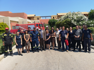 Άσκηση εκκένωσης στο ξενοδοχείο ASTIR ODYSSEUS RESORT &amp; SPA