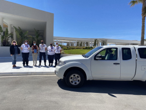 Δωρεά ενός NISSAN NAVARA από την ξενοδοχειακή μονάδα IKOS ARIA προς την ΕΟΔ ΚΩ