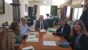 Συνάντηση Καματερoύ, με τον Υφυπουργό ΥΠΕΝ κ. Γ. Δημαρά. Τι συζήτησαν για τα Κτηματολόγια Ρόδου, Κω – Λέρου.
