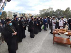 Ήχησαν για πρώτη φορά οι καμπάνες στον Ιερό Ναό του Αγίου Γεωργίου Νέας Αλικαρνασσού