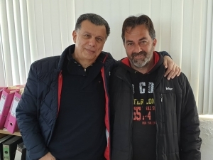 Με το Θεοδόση Νικηταρά ο Γιώργος Μονάχας