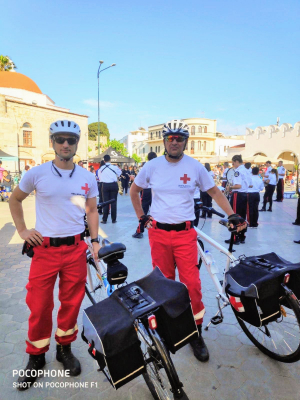 Από το διασωστικό τμήμα του νησιού η υγειονομική κάλυψη του αγώνα ποδηλασίας του Κωακού επάθλου stamoglou cup, που θα γίνει το Σάββατο