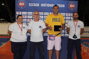 Η Ελληνική ομάδα διάσωσης στο 7ο Kos 3X3 Basketball Festival