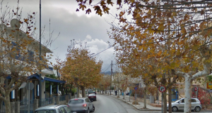 Εργασίες κλαδέματος στην οδό Μεγάλου Αλεξάνδρου την Τρίτη, 29 Οκτωβρίου