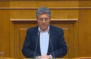 Επεισόδιο του Ηλία Καματερού με τον βουλευτή της Χρυσής Αυγής Γιάννη Λαγό