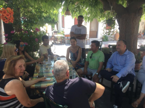 Στη Νότια Ρόδο περιόδευσε ο υποψήφιος βουλευτής Δωδεκανήσου της Νέας Δημοκρατίας, Ιωάννης Παππάς