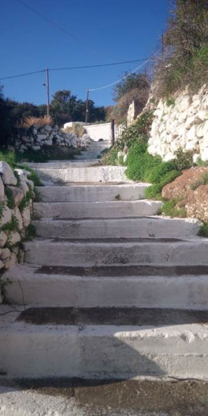 Συντήρηση και επισκευή μονοπατιών με στόχο την παροχή ασφάλειας στους περιπατητές, από το Δήμο Νισύρου