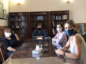 Μέλη του προεδρείου του Σωματείου Ξενοδοχοϋπαλλήλων και Σερβιτόρων Κω συναντήθηκαν με τον Δήμαρχο Κω κ. Νικηταρά, στο πλαίσιο πανελλαδικής δράσης των εργαζομένων στον Τουρισμό