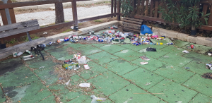 Εικόνες ντροπής για ακόμη μια φορά στην παιδική χαρά στο Πυλί