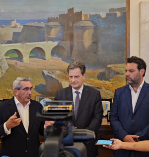 Θεόδωρος Σκυλακάκης από τη Ρόδο: «Τον Σεπτέμβριο στον “αέρα” το έργο της ηλεκτρικής διασύνδεσης της Δωδεκανήσου»