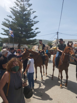 Η Παρέλαση των αλόγων στο Πυλί ανήμερα του Αγίου Γεωργίου