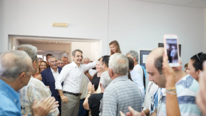 Δέσμευση Μητσοτάκη για τη λειτουργία του νοσοκομείου της Καρπάθου. ΦΩΤΟ &amp; ΒΙΝΤΕΟ