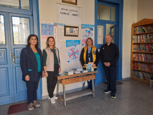 Δωρεά βιβλίων στο 7ο Δημοτικό Σχολείο Κω από τη Λέσχη Lions Κω &quot;Ιπποκράτης&quot;