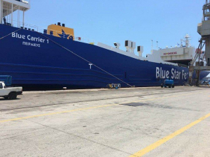 Τα ταξίδια του στο Αιγαίο ξεκίνησε το «Blue Carrier 1» της Attica-- Θα προσεγγίζει Κάλυμνο, Κω, Ρόδο
