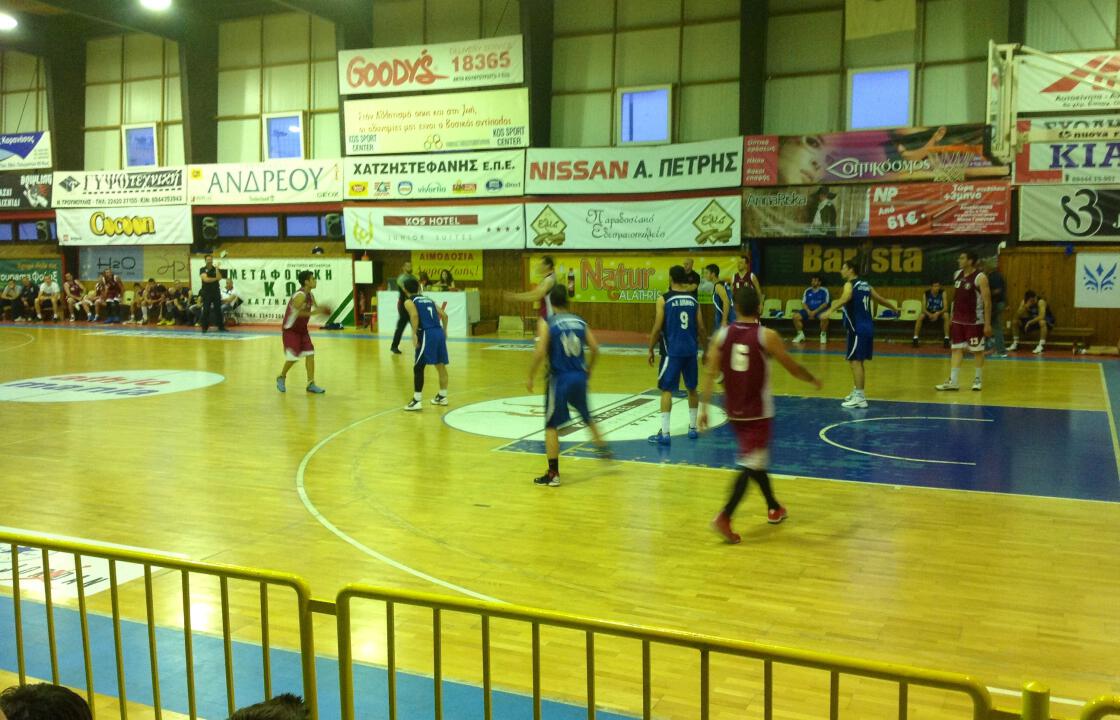 Μεγάλη νίκη του Ιπποκράτη 62-52 επί των Αγίων Θεοδώρων.  Ο τίτλος πάει στην Κω...