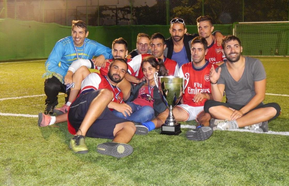 Το σήκωσε το Ακρόπολις στο τουρνουά 5χ5 των αδελφών Καϊσερλη.Δείτε την βράβευση από το Νοτη Σφακιανακη.