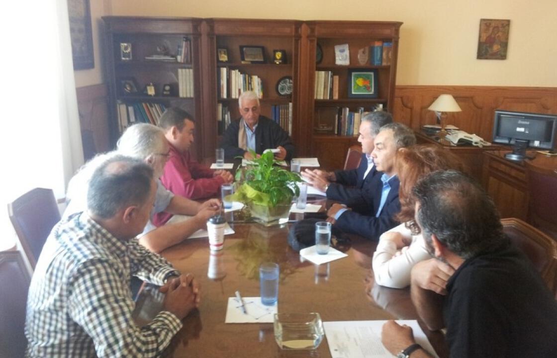 Συνάντηση Καϊσερλη με στελέχη του Οικονομικού Επιμελητηρίου Δωδεκανήσου για το ΔΗΦΟΔΩ