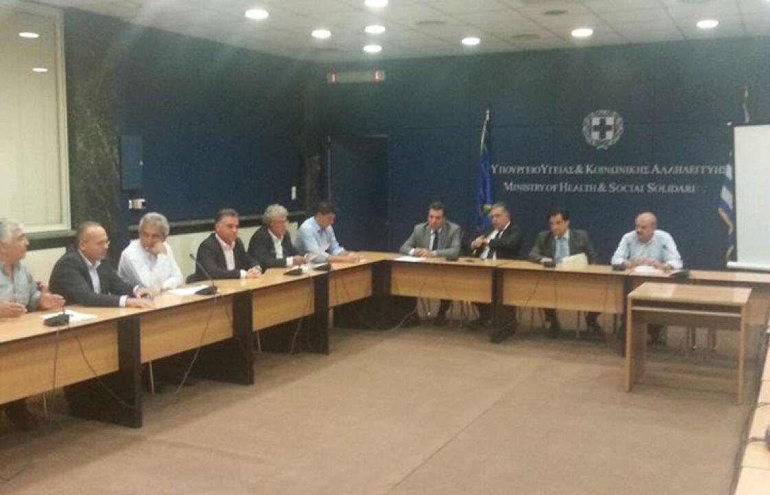 Στη συνάντηση με τον Υπουργό Υγείας ο Γιώργος Κυρίτσης!Φωτό