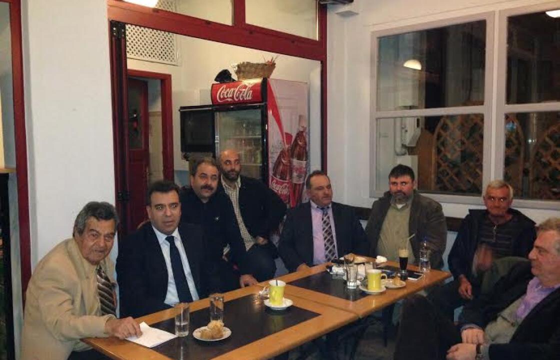 O Mάνος Κόνσολας στην Κάλυμνο. Συναντήσεις με πολίτες και φορείς