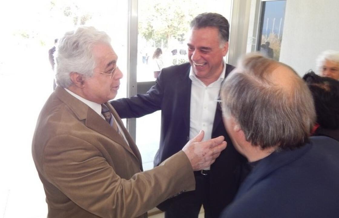 Μια ωραία ατμόσφαιρα.Παυλίδης σε Κυρίτση:&#039;&#039;Το ΑΓΑΠΗ ΜΑΣ ισχύει για όλους&#039;&#039;Δείτε φωτό