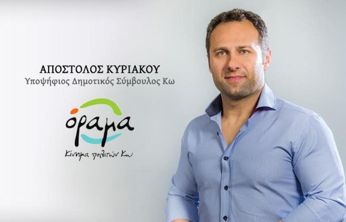 Δήλωση του Α. Κυριακού για το αποτέλεσμα του πρώτου γύρου.