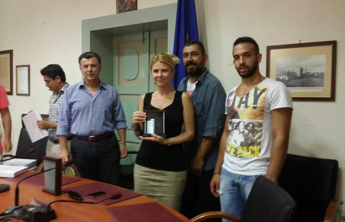 Το Kosnews   στο Δήμαρχο Κω για τα 4 χρόνια λειτουργίας του μαζί με τον Power Fm