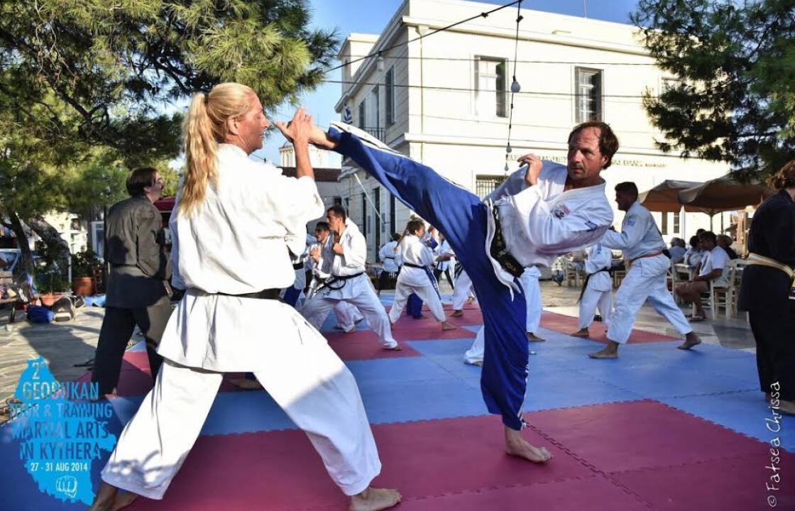 Στο 2ο Geobukan Tour &amp; Training Martial Art Camp στα Κύθηρα ο «Αετός Κω».