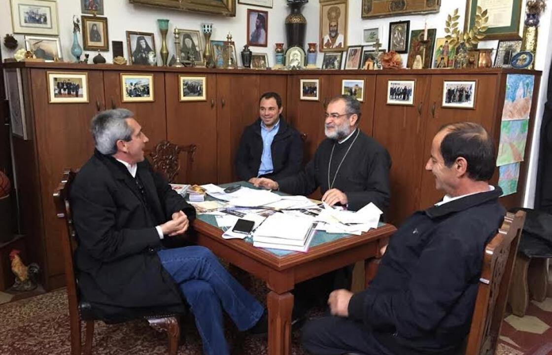 Επίσκεψη Περιφερειάρχη Νοτίου Αιγαίου κ. Γιώργου Χατζημάρκου στην Κω. Ο πολιτισμός ψηλά στην ατζέντα της Περιφερειακής Αρχής.