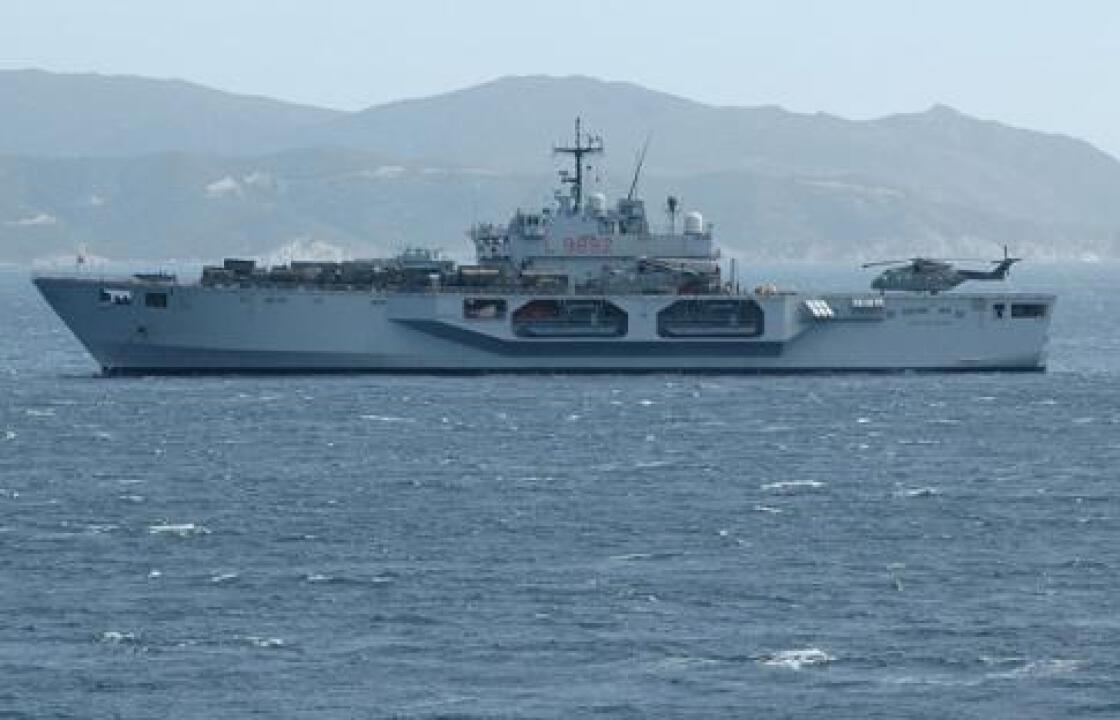 Βρέθηκε ο Ροδίτης που ήταν πάνω στο φλεγόμενο πλοίο.Kατευθύνεται με το πολεμικό "San Giorgio" προς Πρίντεζι