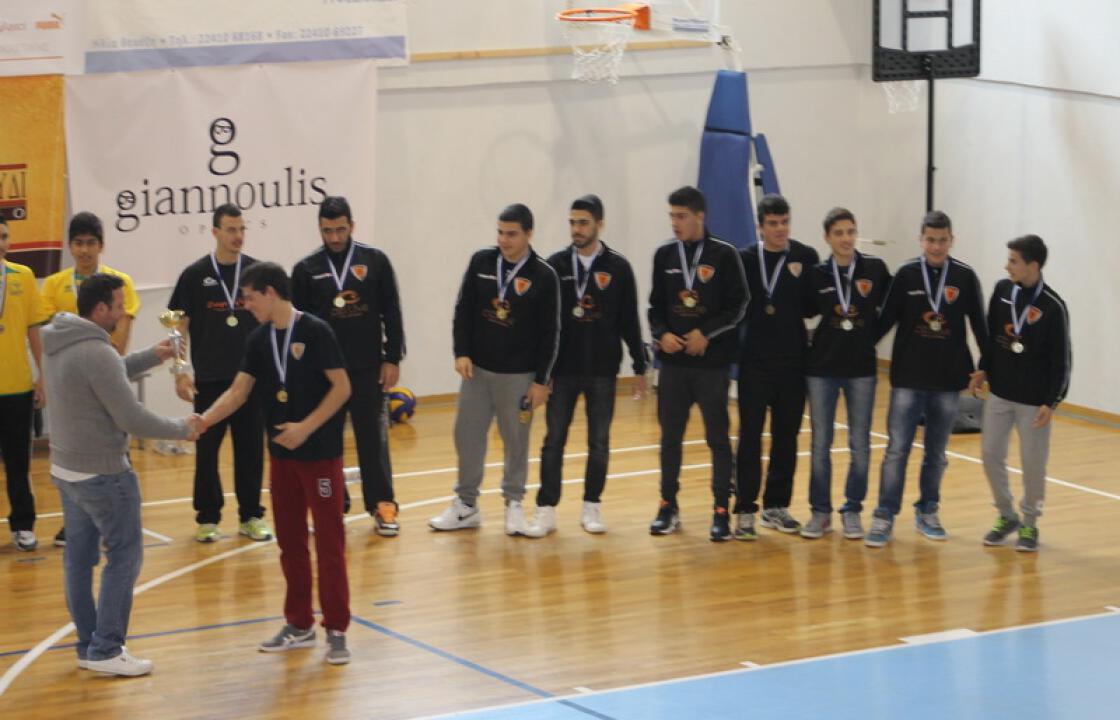 Νίκες στη Ρόδο,πρωτάθλημα στο ανδρικό &amp; απονομή τίτλου στους έφηβους για τον Α.Ο. Αθλοπαιδιών