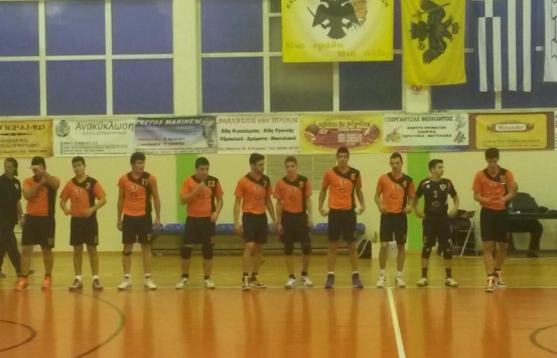 Δεύτερη ήττα για τον Α.Ο. Αθλοπαιδιών στο πανελλήνιο εφήβων