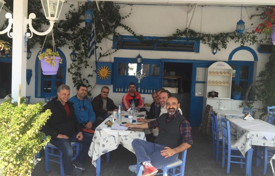Άριστη η συνεργασία του Αντιδημάρχου Δ. Γερασκλή με τους επιχειρηματίες της πλατείας Διαγόρα.Τι συζήτησαν