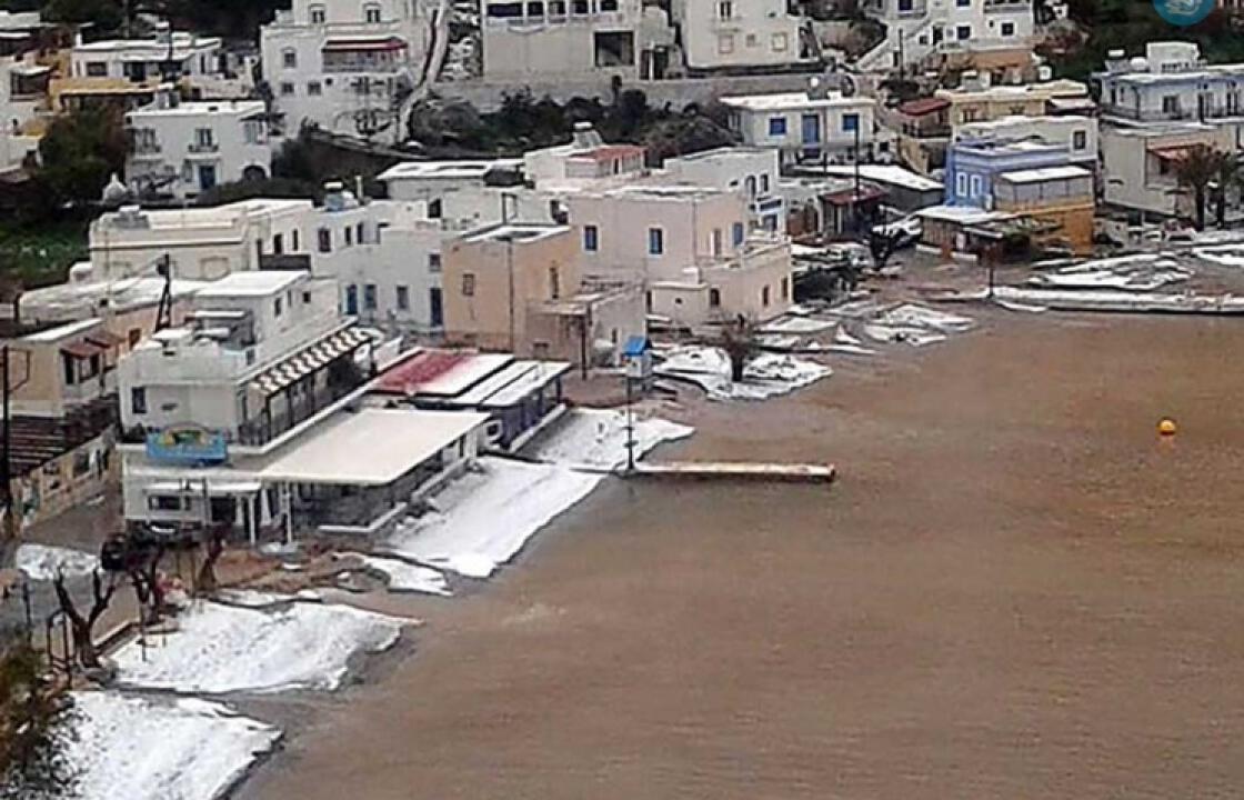 Σε κατάσταση έκτακτης ανάγκης κηρύσσεται το νησί της Λέρου