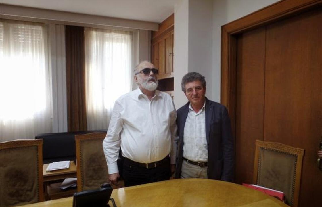 Συνάντηση του Η. Καματερού με τον Υπουργό Υγείας