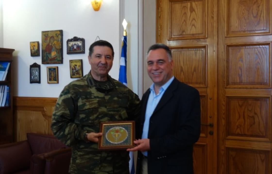 Me τον Διοικητή της ΑΣΔΕΝ και τον Ταξίαρχο της 80 ΑΔΤΕ συναντήθηκε σήμερα ο Δήμαρχος