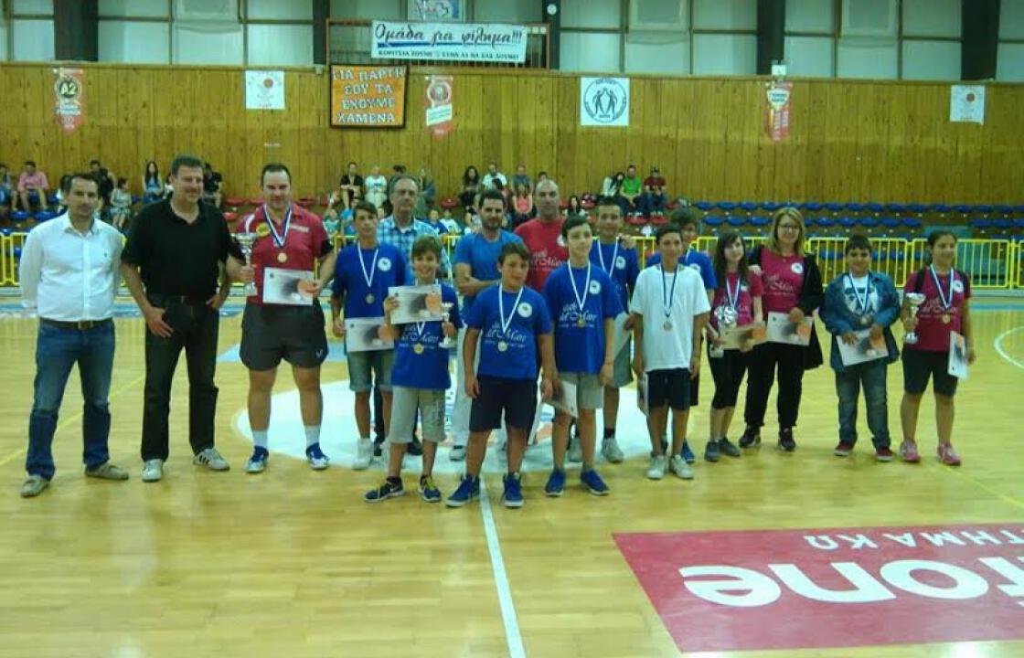 Δείτε τα αποτελέσματα από το Τουρνουά Επιτραπέζιας Αντισφαίρισης που έγινε στην Κω