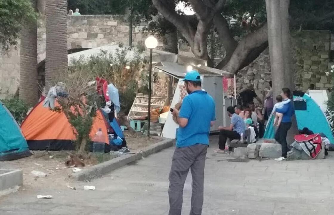 Ετοιμάζεται επιχείρηση σκούπα για να απομακρυνθούν οι μετανάστες από την πόλη της Κω
