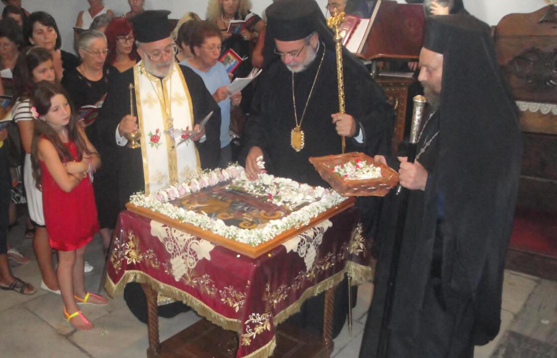 Ὁ ἑορτασμὸς τῆς Κοιμήσεως τῆς Θεοτόκου στήν Ἱερά Μονή Παναγίας Σπηλιανῆς Νισύρου