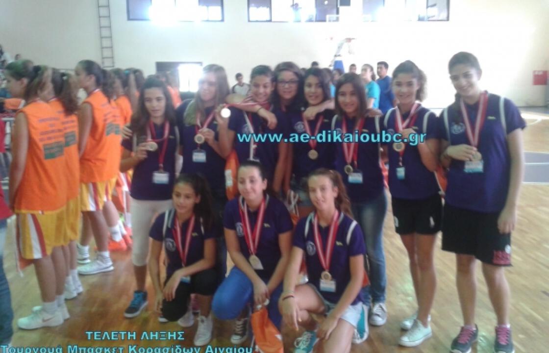 Τουρνουά μπάσκετ κορασίδων Αιγαίου για τη φιλία.ΜΑΡΜΑΡΙΣ 2015