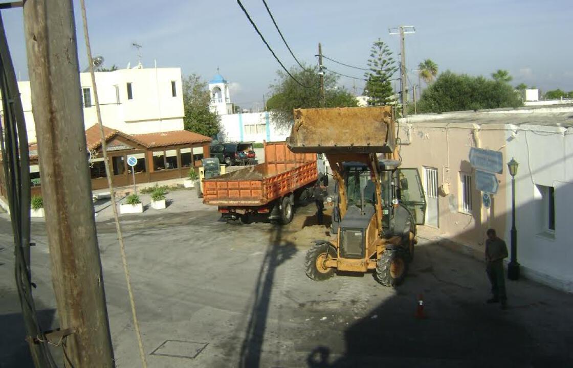 Ξεκινάει η ανάπλαση της πλατείας της Αγ. Τριάδας στην Αντιμάχεια