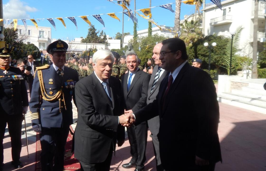 Ο Αντιπεριφερειάρχης Δωδεκανήσου κ. Χ. Κόκκινος στην Κω. Τι ζήτησε από τον Πρόεδρο της Δημοκρατίας