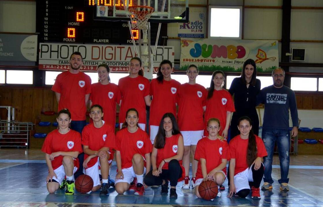 Ευχαριστήριο του ΑΣ ΗΡΑΚΛΗΣ 2000 για το Final 4 Νεανίδων