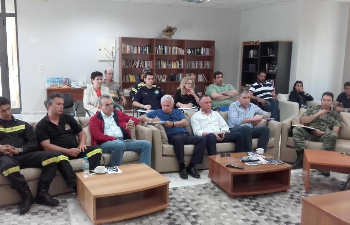 Συνεδρίαση του Συντονιστικού Οργάνου Πολιτικής Προστασίας του Δήμου Κω για την αντιπυρική θωράκιση του νησιού