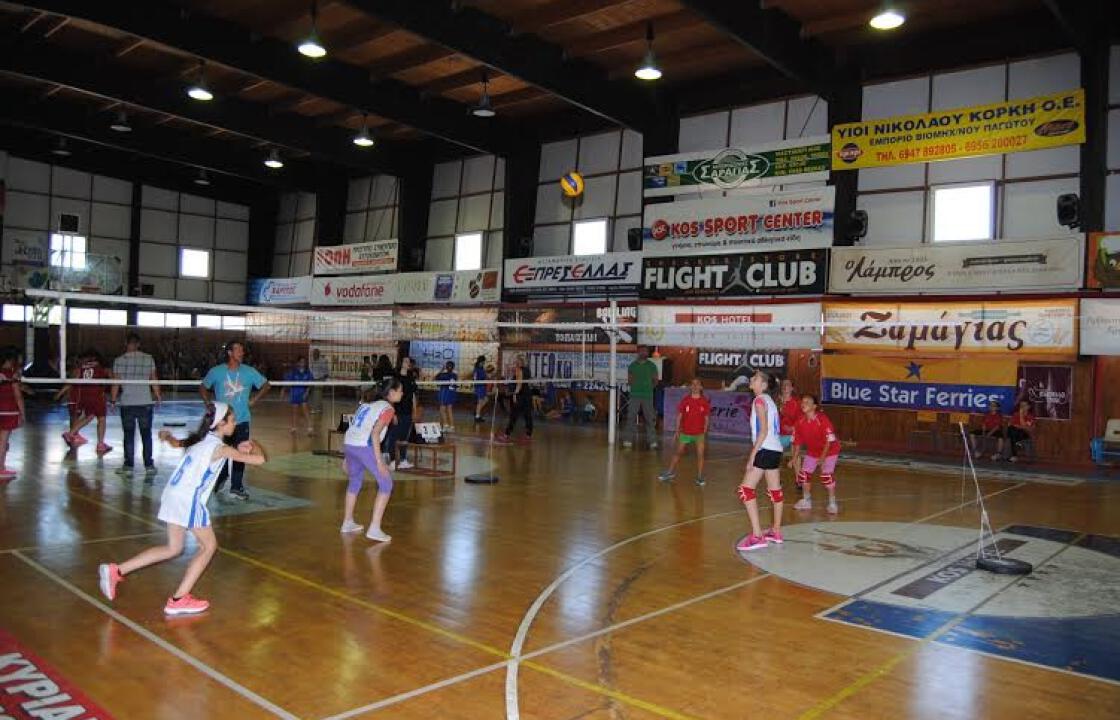 Την Τετάρτη 18 Μαΐου 2016 έγινε το πρωτάθλημα μίνι βόλεϊ των δημοτικών σχολείων της  Κω