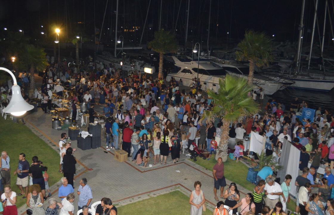 Φεστιβάλ γεύσης με τοπικά προϊόντα χθες βράδυ στη Μαρίνα της Κω