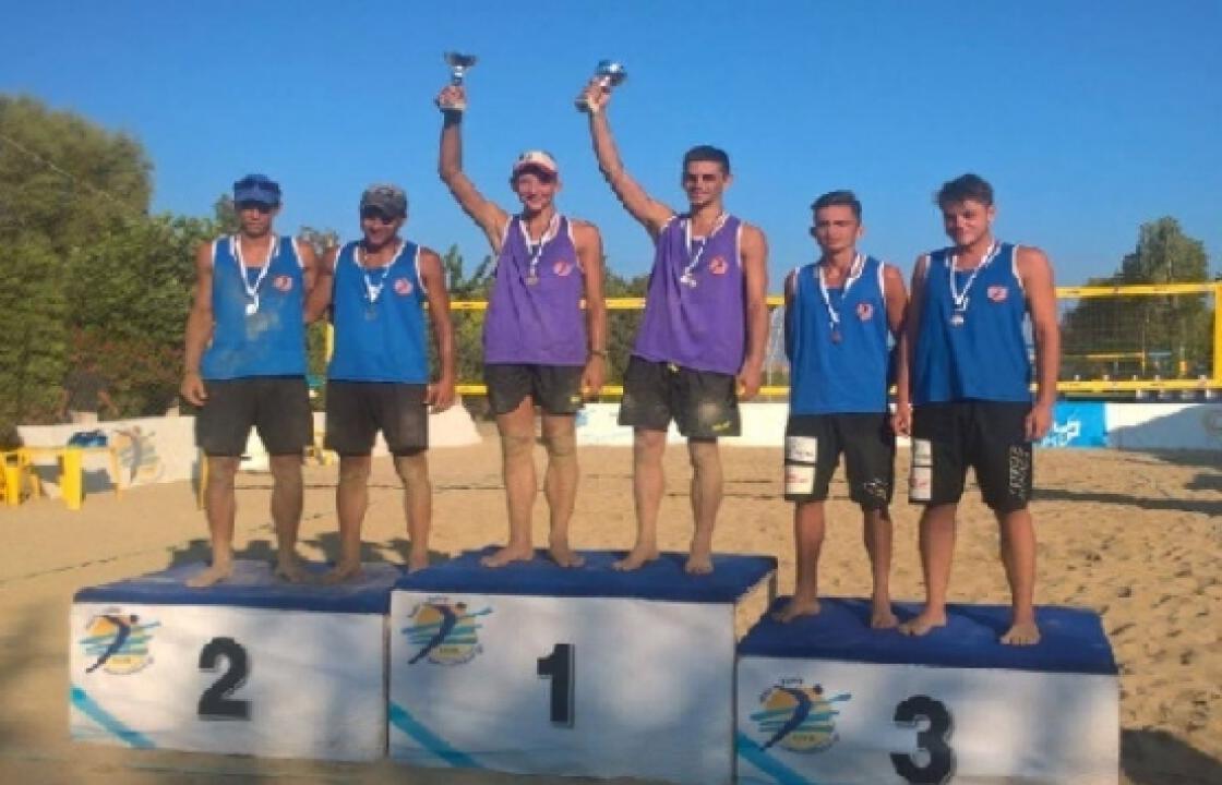 Δεύτερη θέση στην Ελλάδα για Χατζηνικολάου/Κώστογλου στο μπιτς βόλεϊ