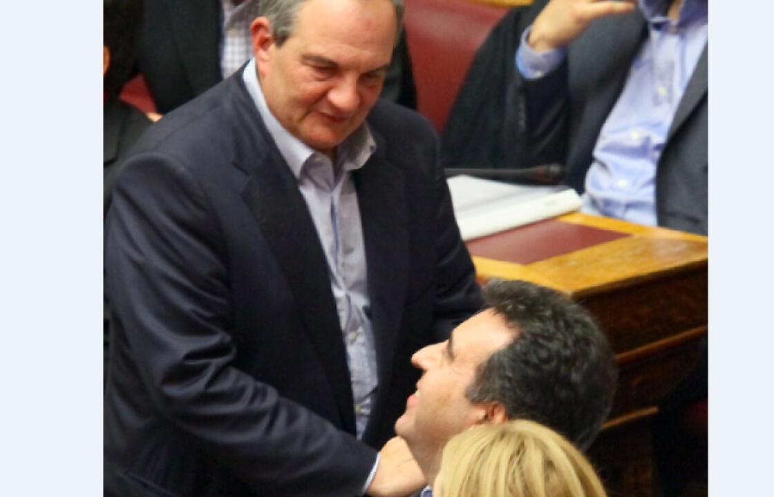 Συνάντηση Καραμανλή - Κόνσολα στην Κω